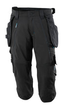 MASCOT -ADVANCED-¾ Length Trousers with kneepad pockets and holster pockets